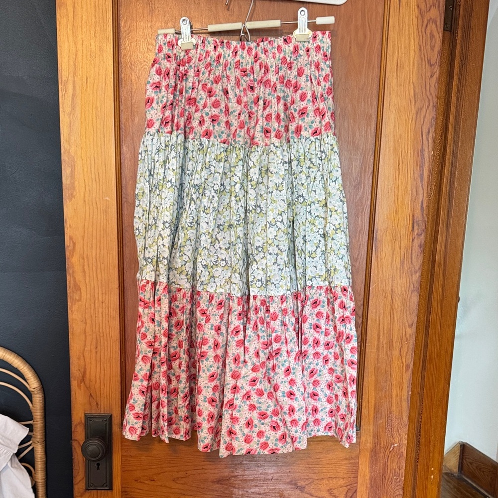 Batsheva Tiered Maxi Skirt OR Dress size 12
